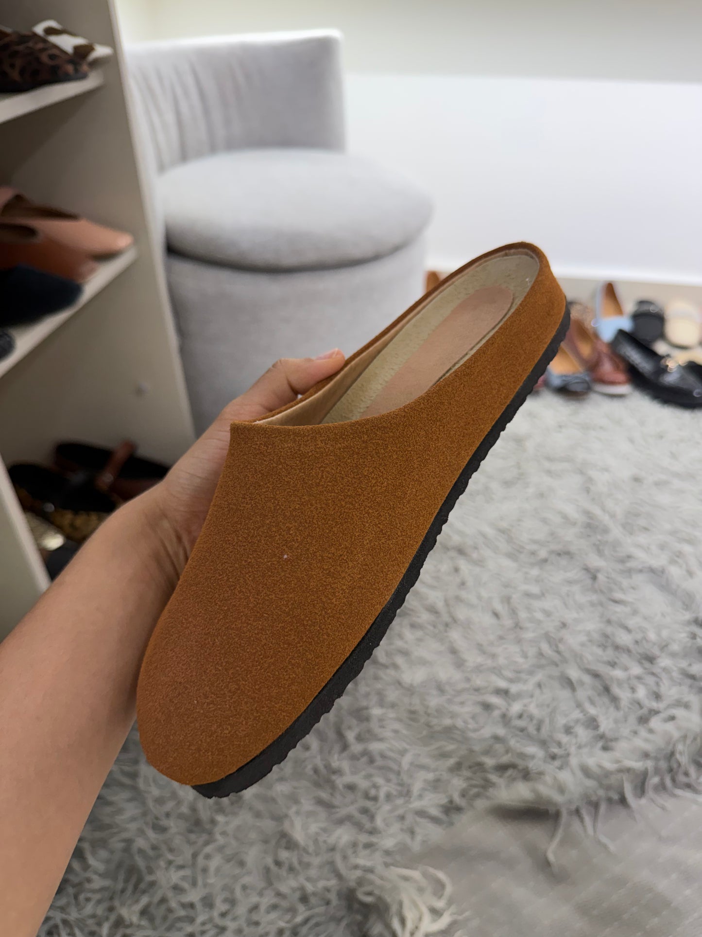 722N Casual Sintético Carnaza Tan