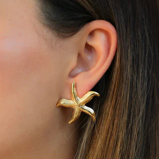 Marina Aretes Oro