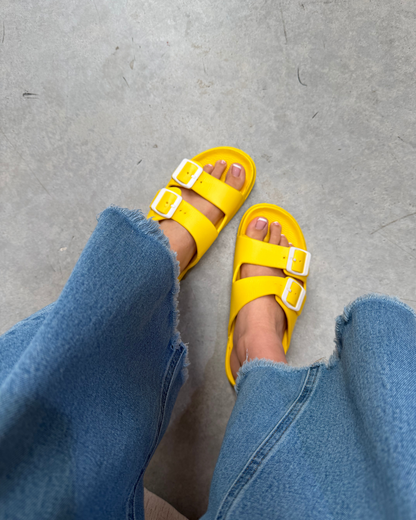 TS502 Sandalia Sintético Amarillo