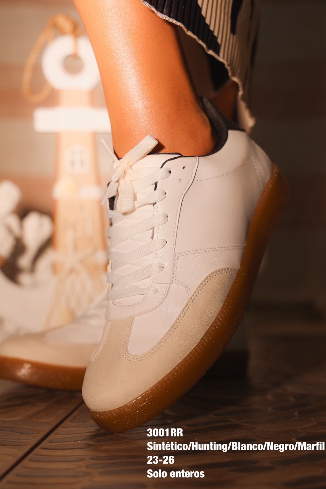 Tennis 3001RR synthetic/Hunting/White/Black/Ivory