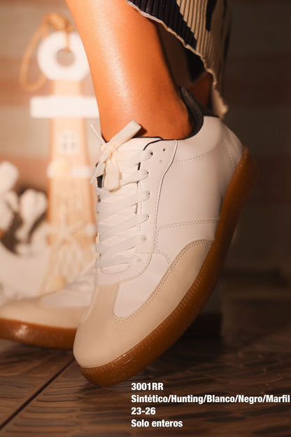 Tennis 3001RR synthetic/Hunting/White/Black/Ivory