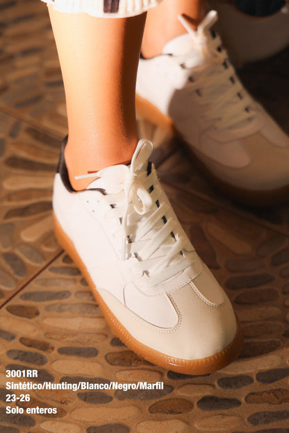 Tennis 3001RR synthetic/Hunting/White/Black/Ivory