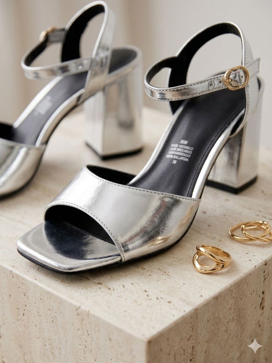 1700L Zapatilla Sintético Napa Elite Plata