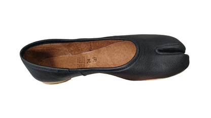 4801R Tabbi zapato estilo japones color negro hecho con material de alta calidad
