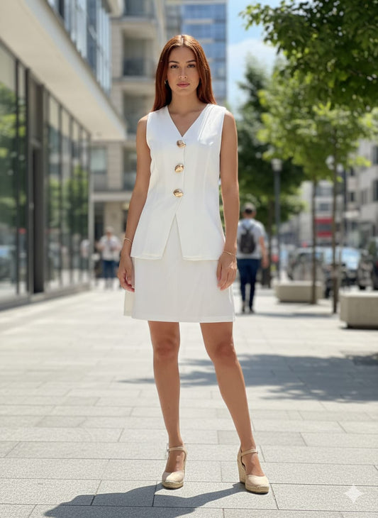 YN33807 Conjunto Blanco