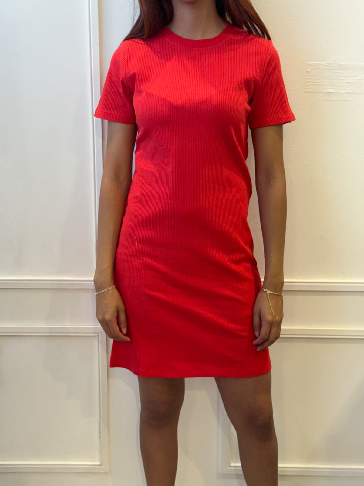G250047S Vestido Rojo