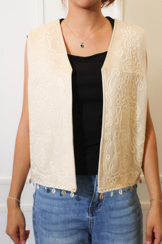 LM6159 Chaleco Beige