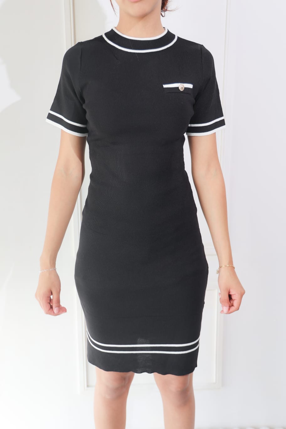 LM2508 Vestido Negro
