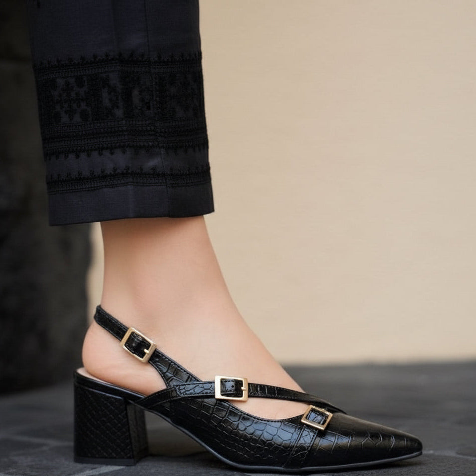 851R Zapatilla Sintético Croxa Negro