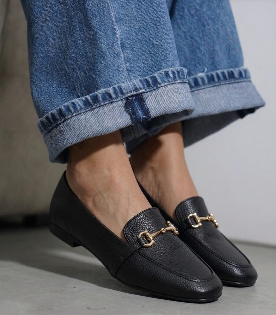4087R Casual Sintético Floter Negro