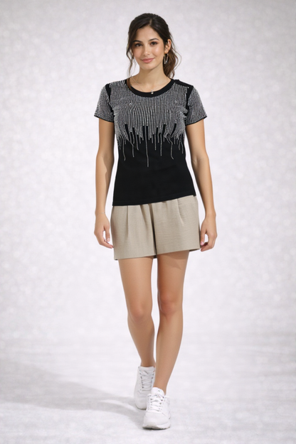 20852 Playera Básica Negro
