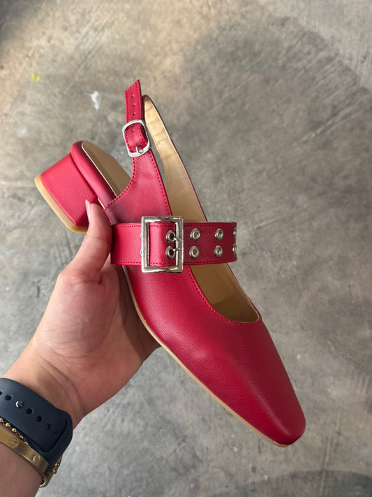 250J Zapatilla Sintético Rojo