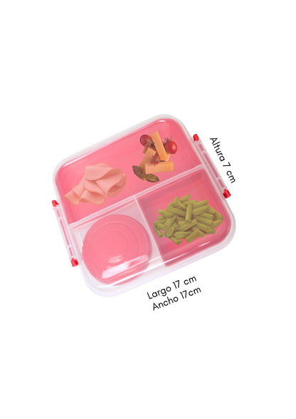 CK23849 Lunchbox General Rojo - Mayoreo Calzado AndyHOGAR