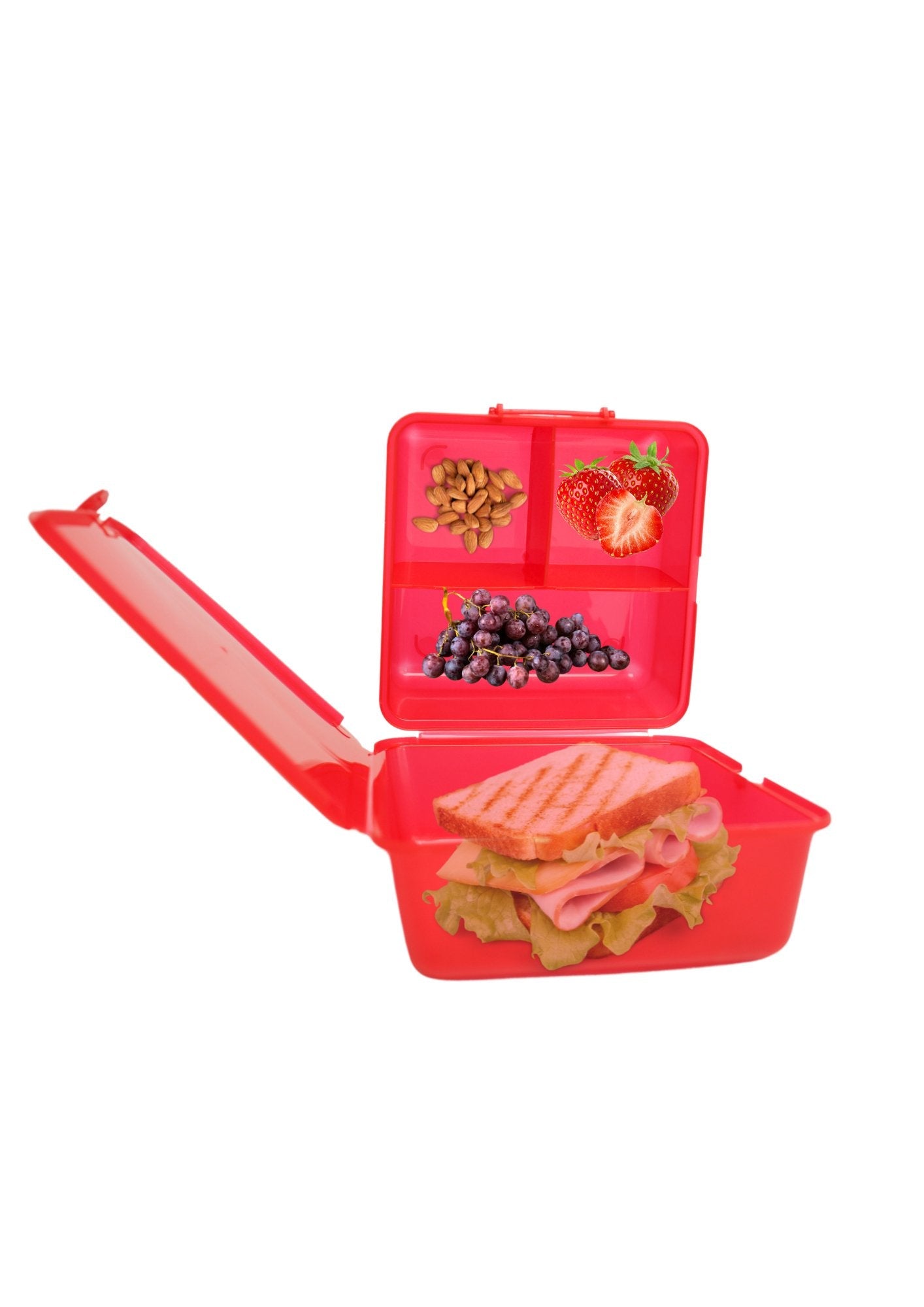 CK43078 - 1A Sandwich Box Rojo - Mayoreo Calzado AndyHOGAR