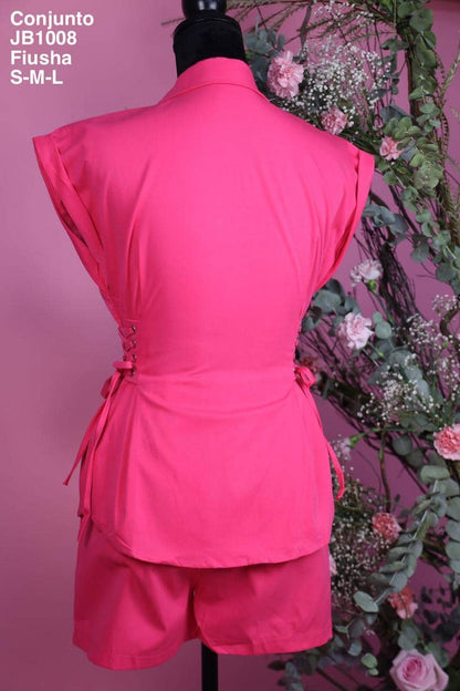 JB1008 Conjunto Fiusha - Mayoreo Calzado AndyROPA