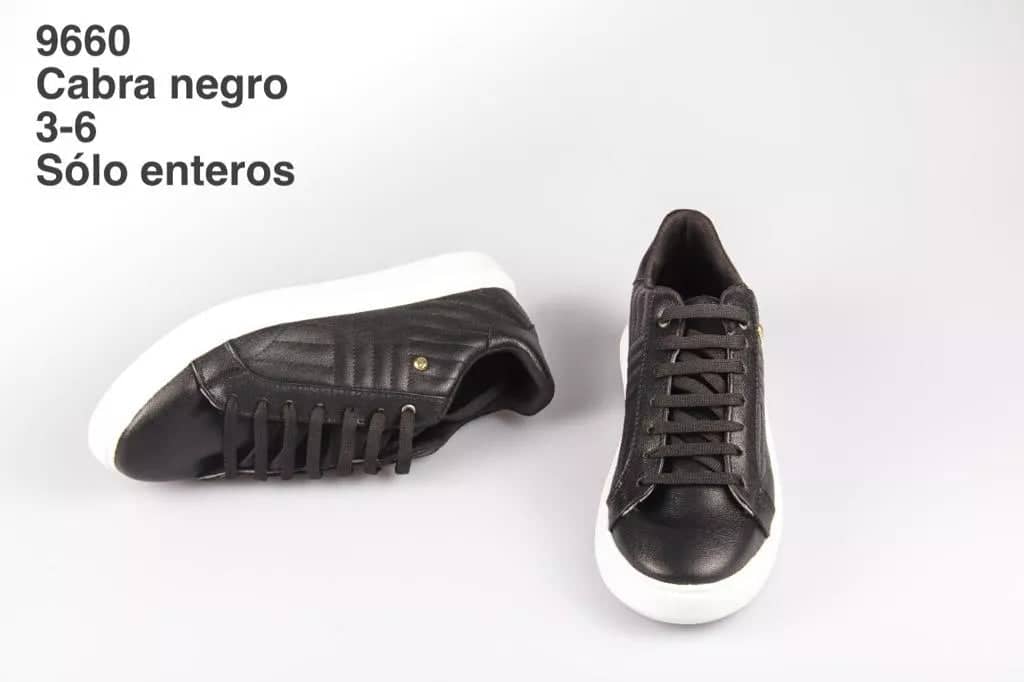 9660 Cabra Negro - Mayoreo Calzado AndyTENIS