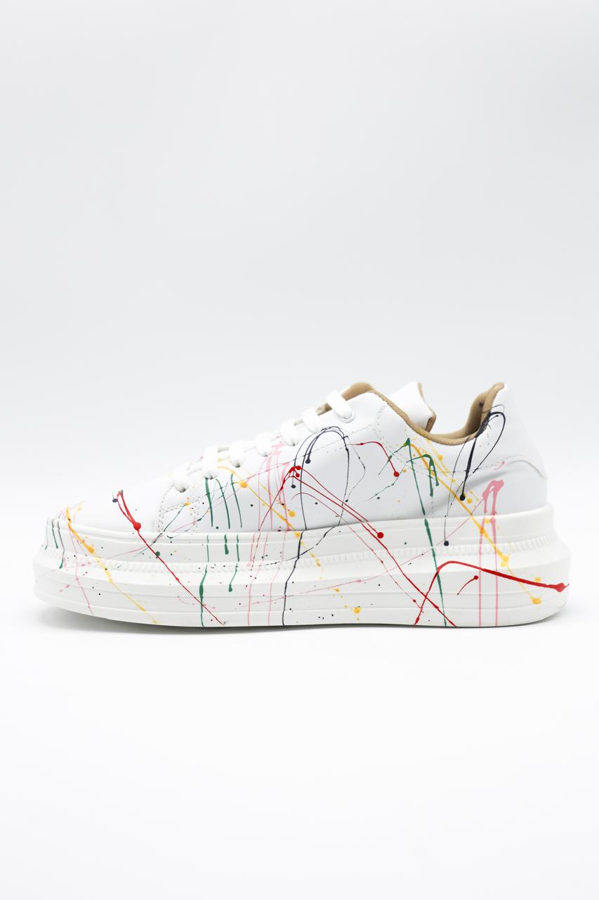 9750 Cabra Blanco/Colores - Mayoreo Calzado AndyTENIS