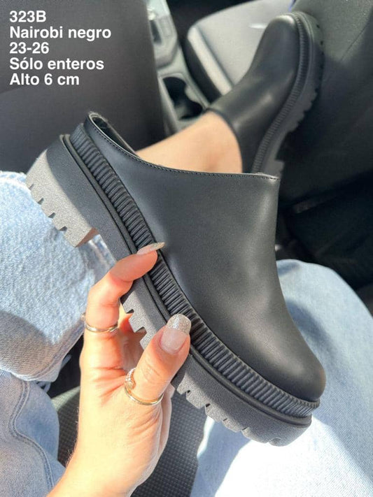 323B Nairobi Negro - Mayoreo Calzado AndyCASUAL