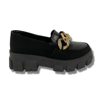 800V Buck Negro/Drilo Negro - Mayoreo Calzado AndyCASUAL